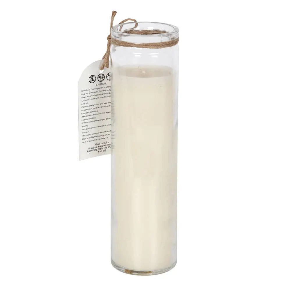 Candle - Scented Pillar - Moon Phase - Coconut