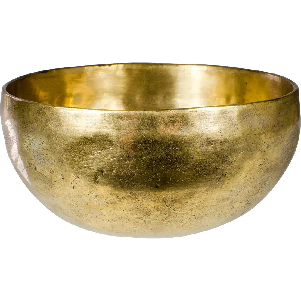 Singing Bowl - Hand Hammered - Gold - Large - 5.5″DI. (0.47-0.62KG)