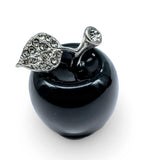 Stone - Black Obsidian - Apple Shape - Tumbled