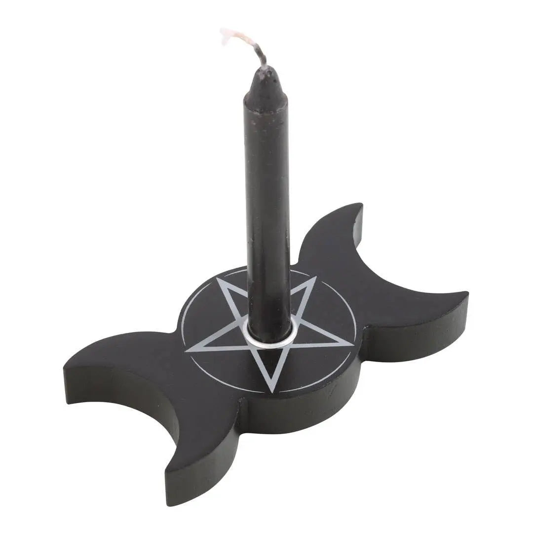 Candle Holder - Triple Moon Spell