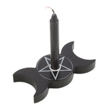 Candle Holder - Triple Moon Spell
