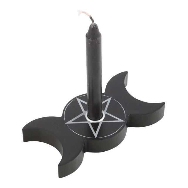 Candle Holder - Triple Moon Spell