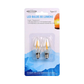 Home Decor - Himalayan Salt Lamp - Replacement Clear Bulbs 15 W Clear Bulb – Pack of 2
