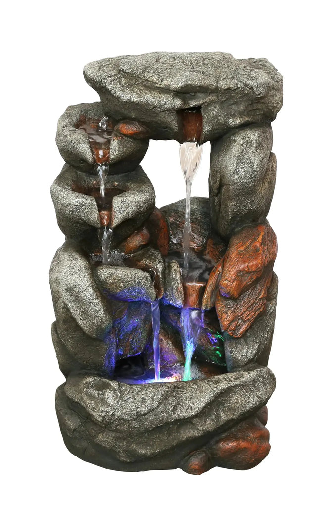 Home Decor - Fountain - Stone with 3 LED