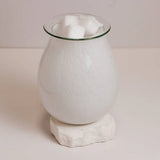 Diffuser - Electric Oil & Wax Cube Burner - Marble Glass - Tabletop