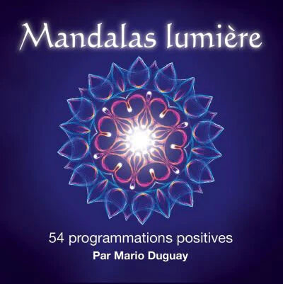 Astro Tarot Oracle - Mandalas Lumière - Cartes Programmations Positives - French Version