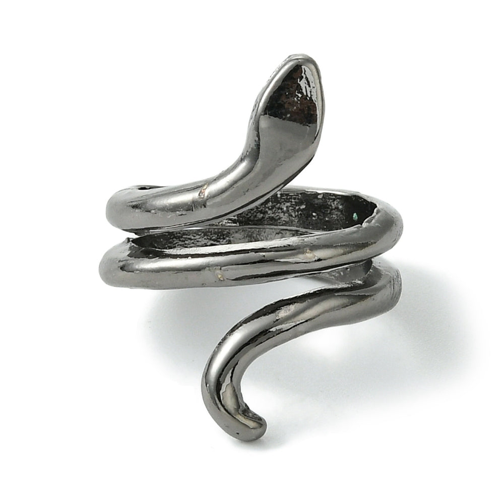 Ring - Gunmetal Snake - Adjustable