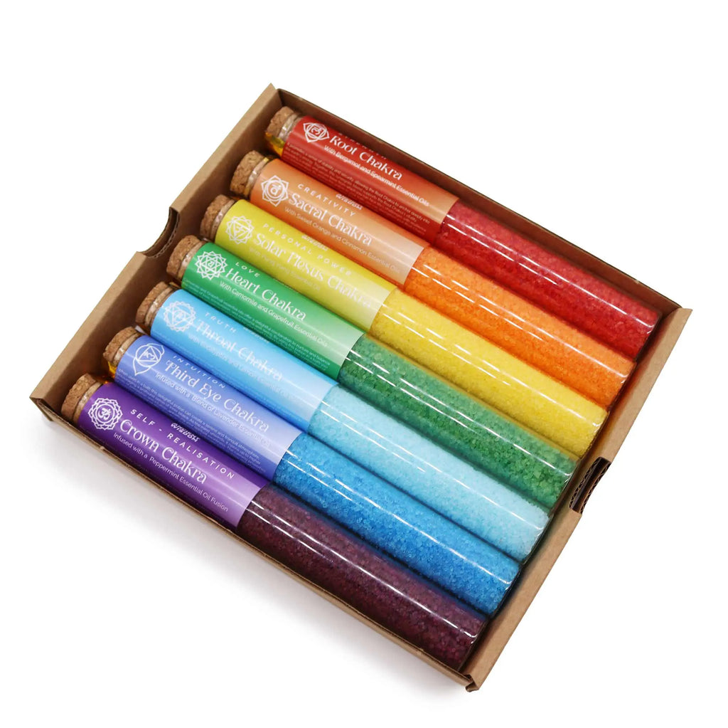 Bath Salt - Gift Pack of 7 Chakra