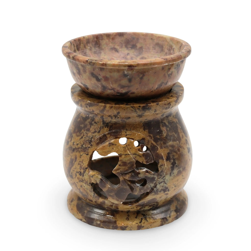 Aroma Diffuser - Oil & Wax Cube Burner - Ceramic - OM
