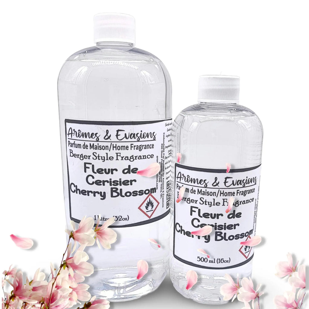 Arômes & Évasions - Compatible with Lampe Berger - Refill Fragrance - Cherry Blossom