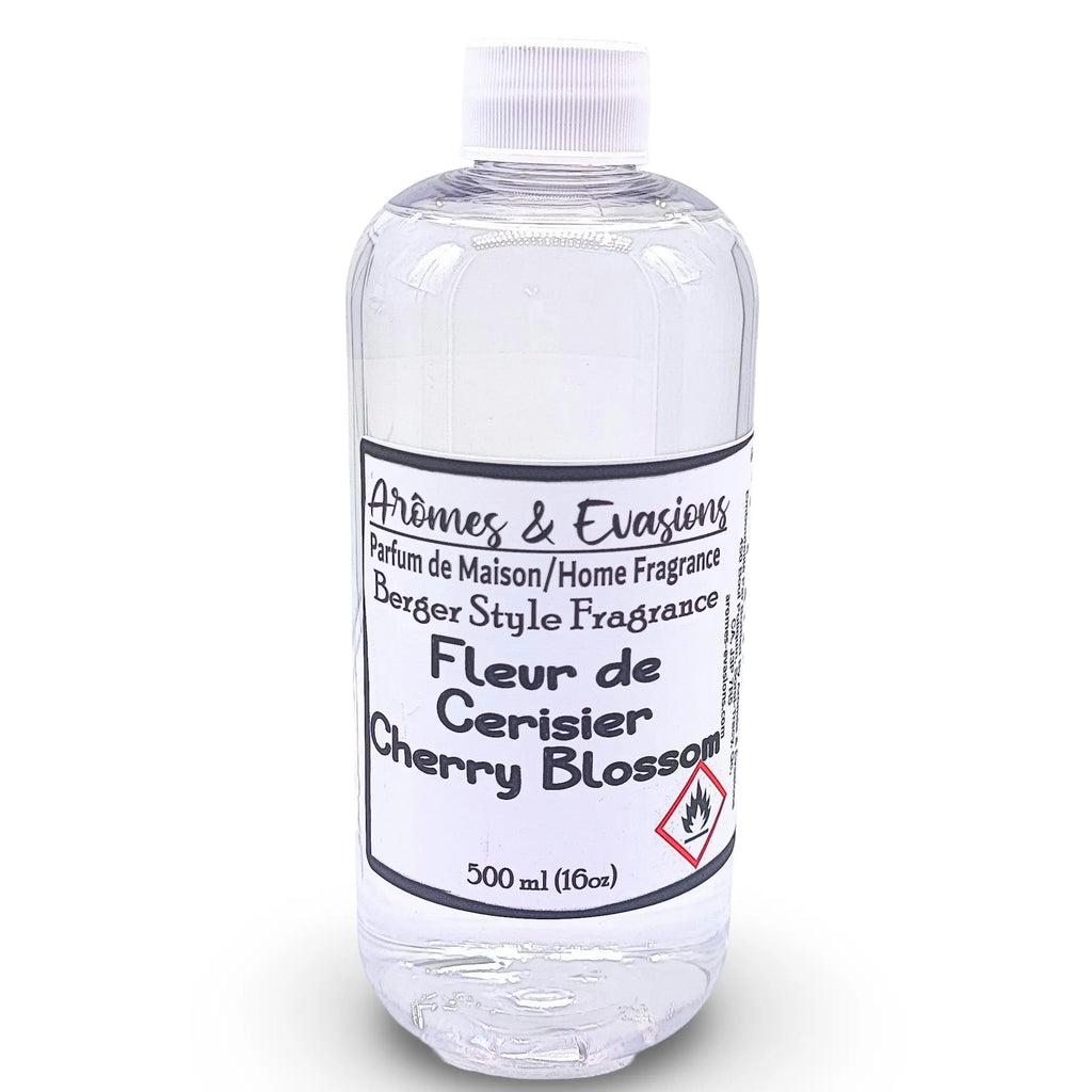 Arômes & Évasions -Berger Style Refill Fragrance -Cherry Blossom 16oz (500ml)