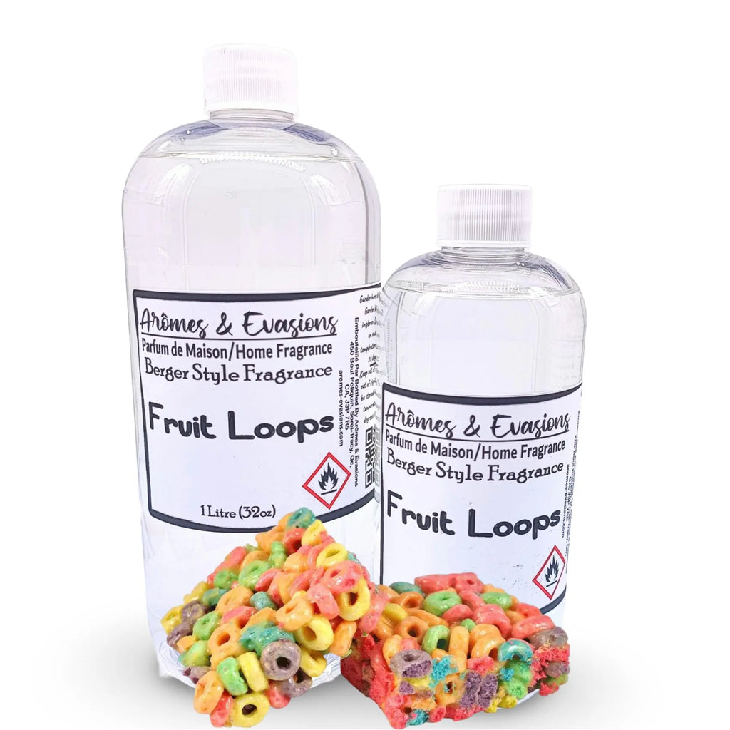Arômes & Évasions - Compatible with Lampe Berger - Refill Fragrance - Fruit Loops