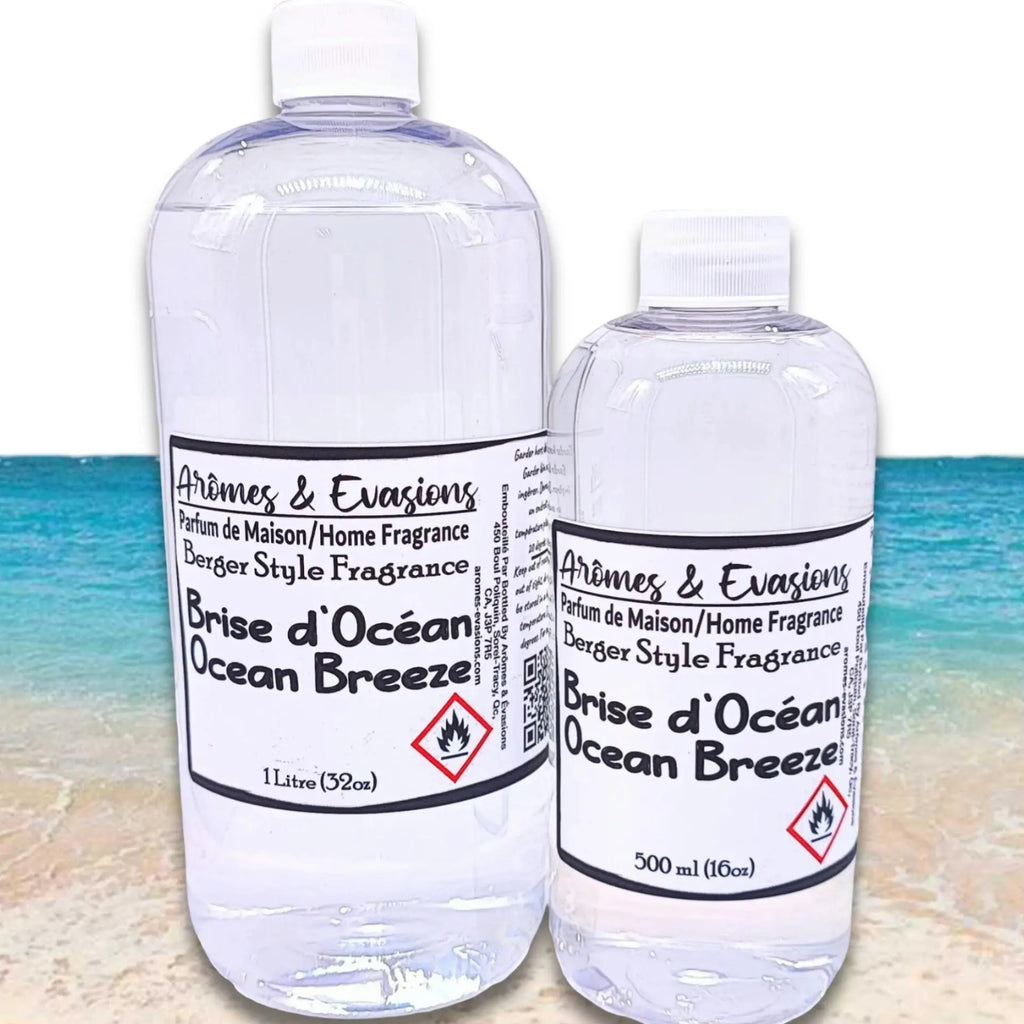 Arômes & Évasions -Berger Style Refill Fragrance -Ocean Breeze