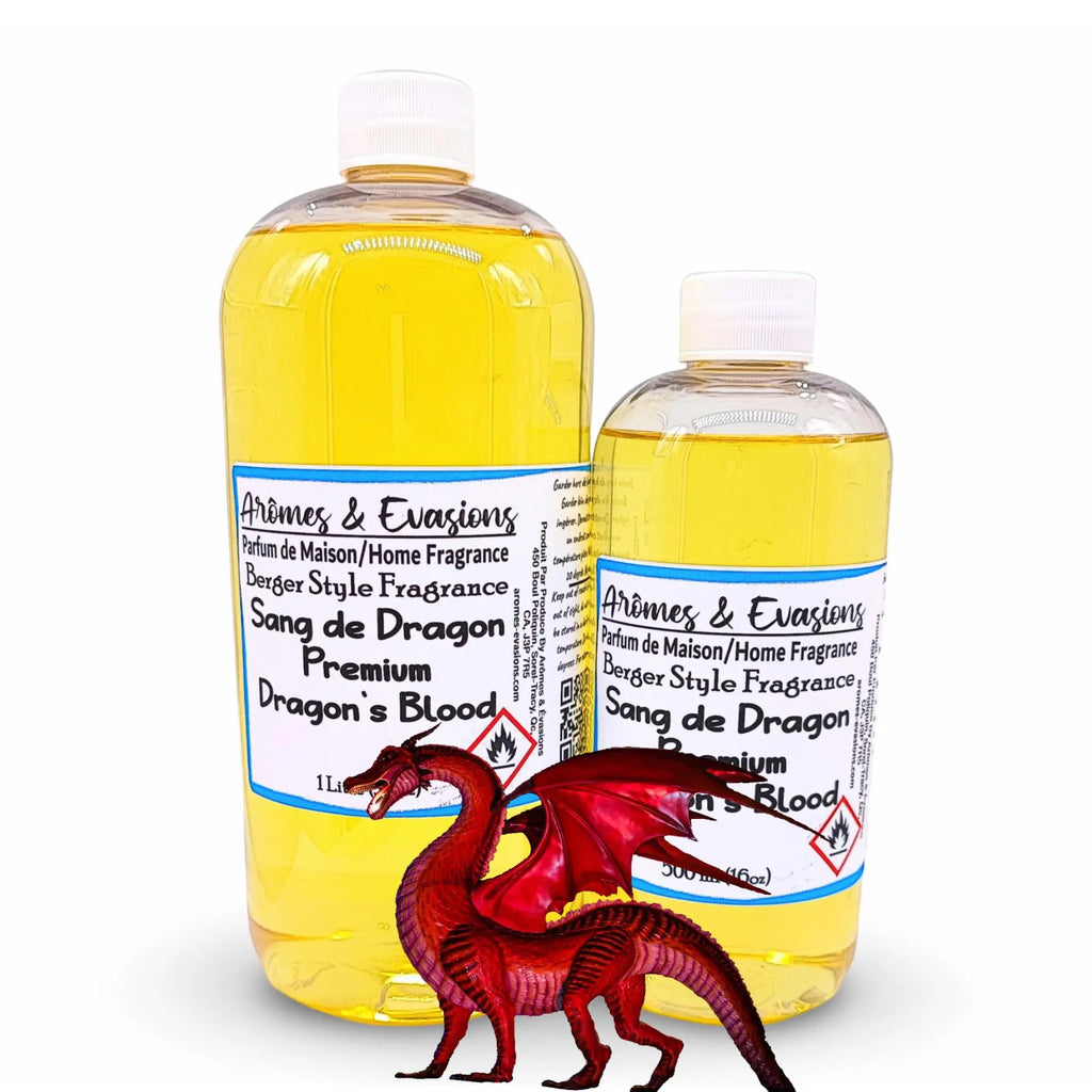 Arômes & Évasions - Compatible with Lampe Berger - Refill Fragrance - Premium Dragon's Blood
