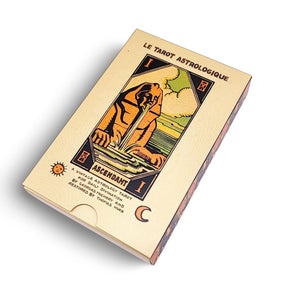 Astro Tarot Oracle -Astrological Tarot Deck with Bilingual Guidebook