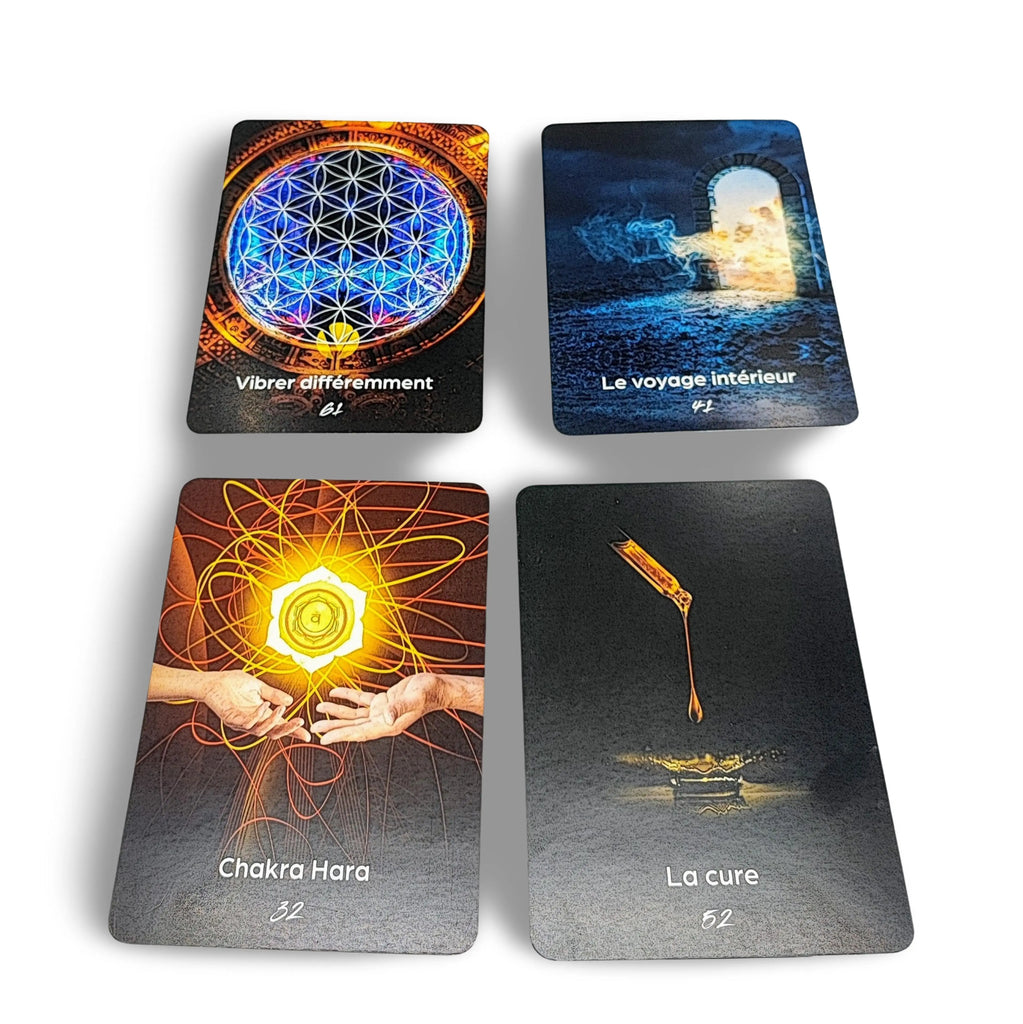 Astro Tarot Oracle -Divergence Oracle Deck with French Guidebook