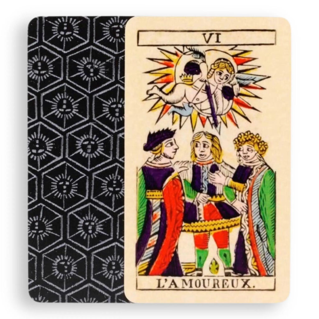 Astro Tarot Oracle -Divination Tarot de Marseille with Bilingual Guidebook