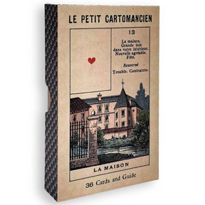 Astro Tarot Oracle -Le Petit Cartomancien with Bilingual Guidebook -Vintage Visionary Tarot