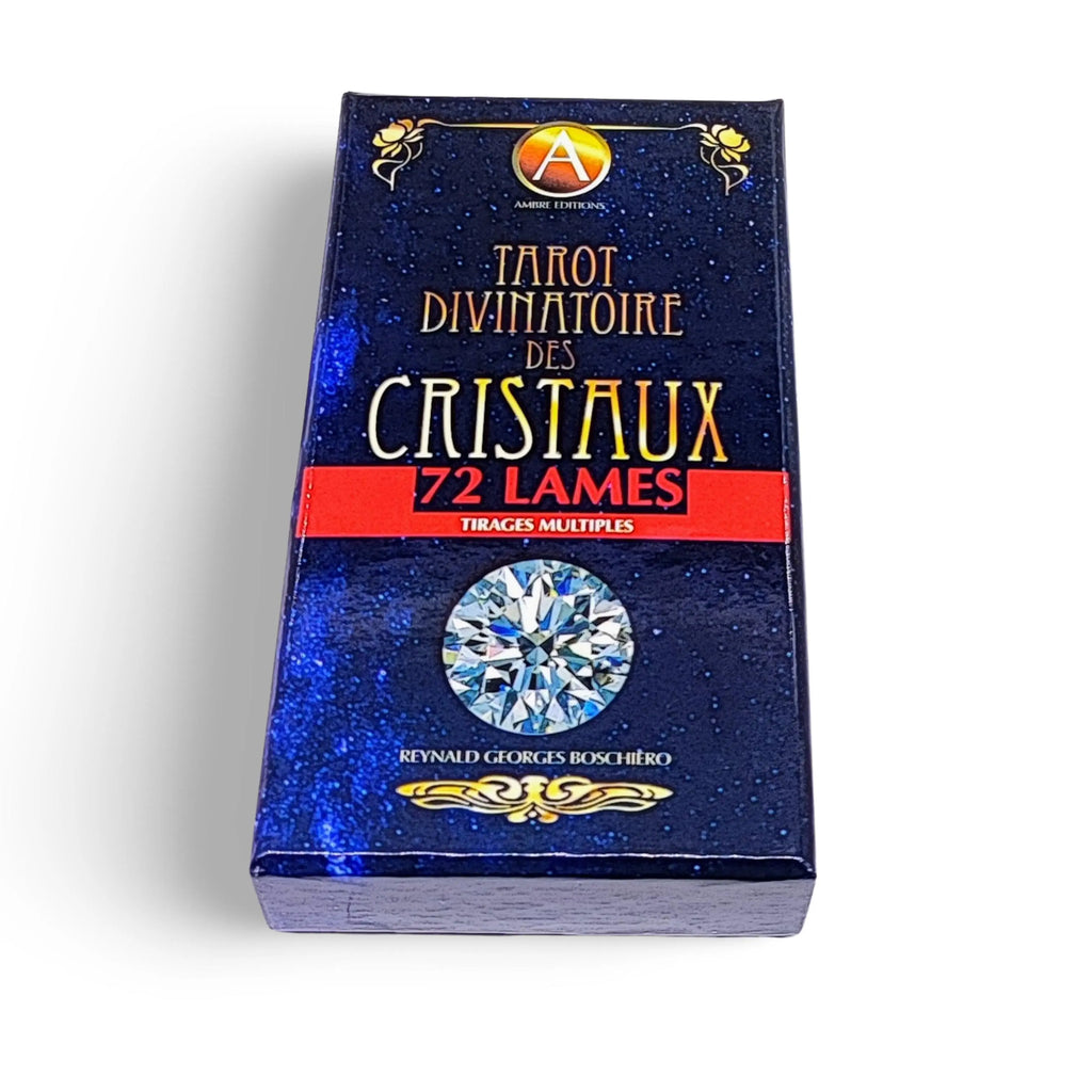 Astro Tarot Oracle -Tarot Divinatoire des Cristaux with French Guidebook