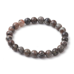 Bracelet - Syenite Rock (Glow under UV Light) - 8mm