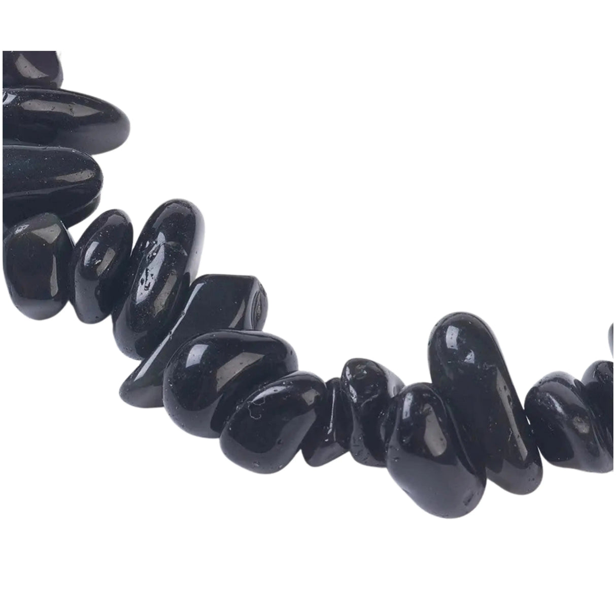 Bracelet -Black Agate -Chips
