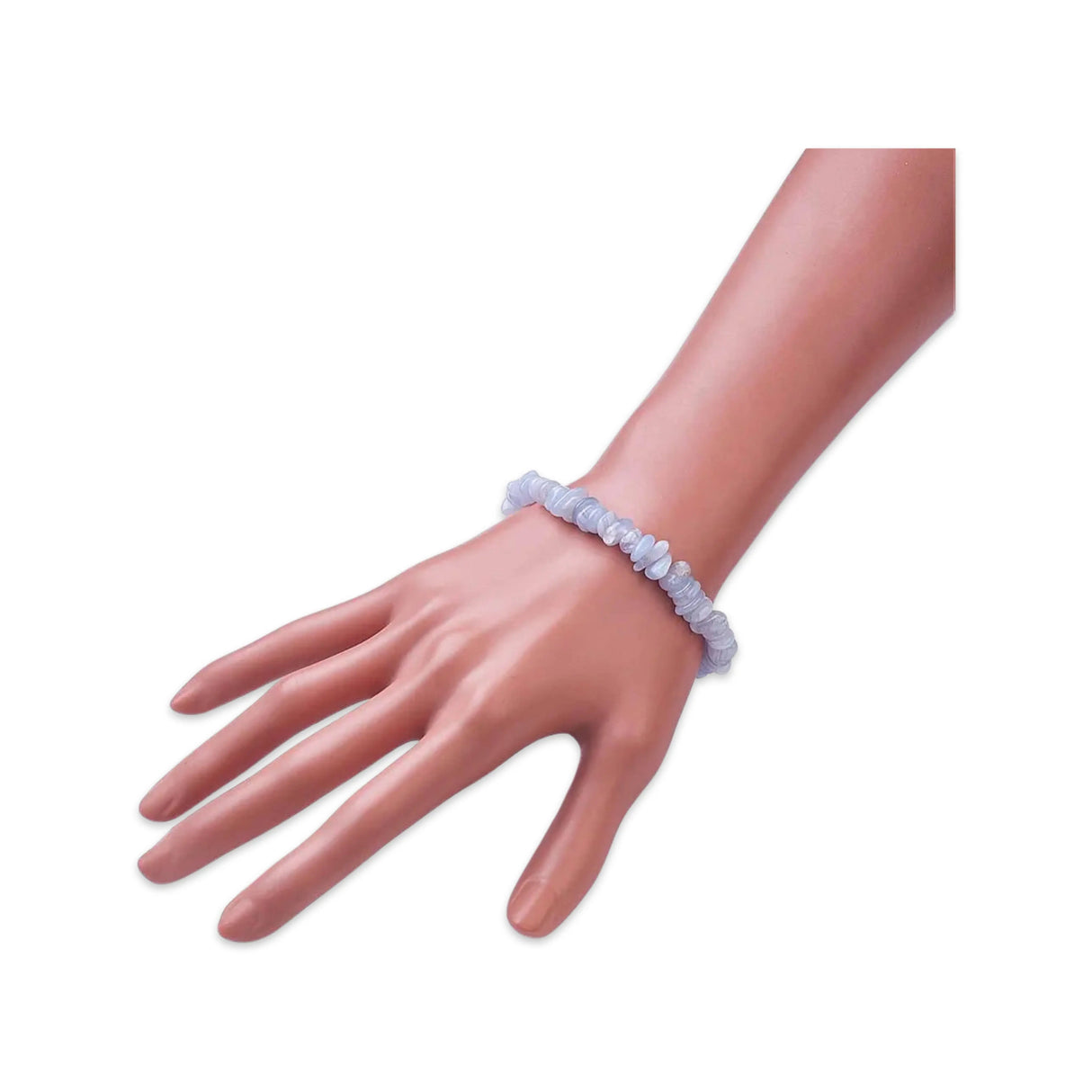 Bracelet -Blue Lace Agate -Chips