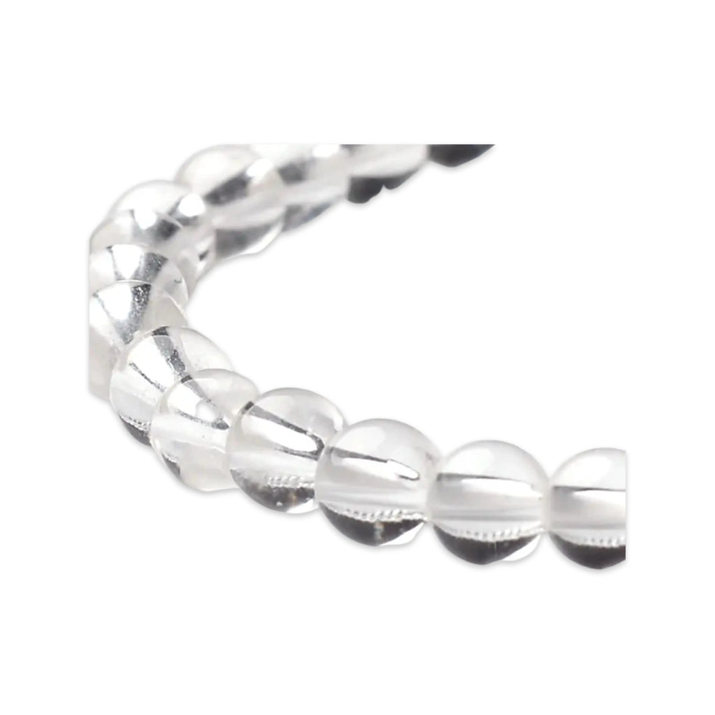 Bracelet -Crystal Quartz -4mm