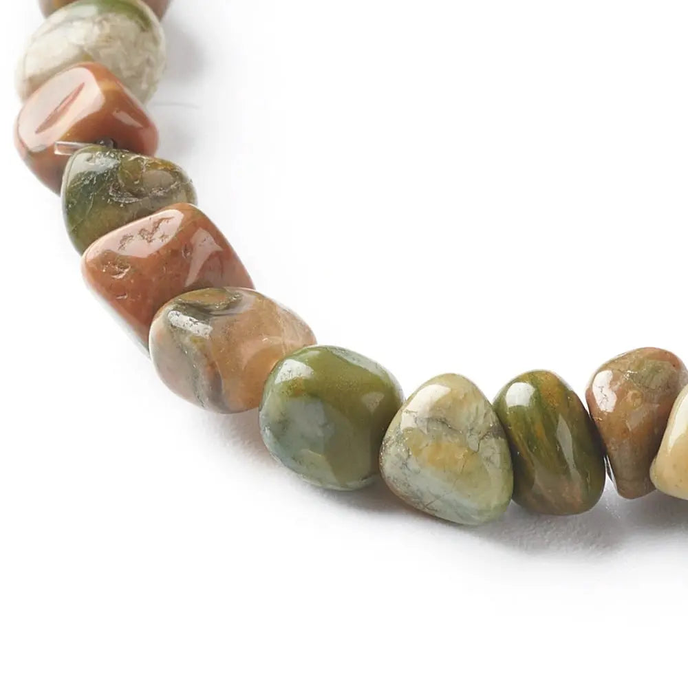 Bracelet -Rhyolite -Natural Shape Stone
