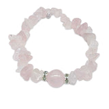 Bracelet - Rose Quartz - Chips & Bead