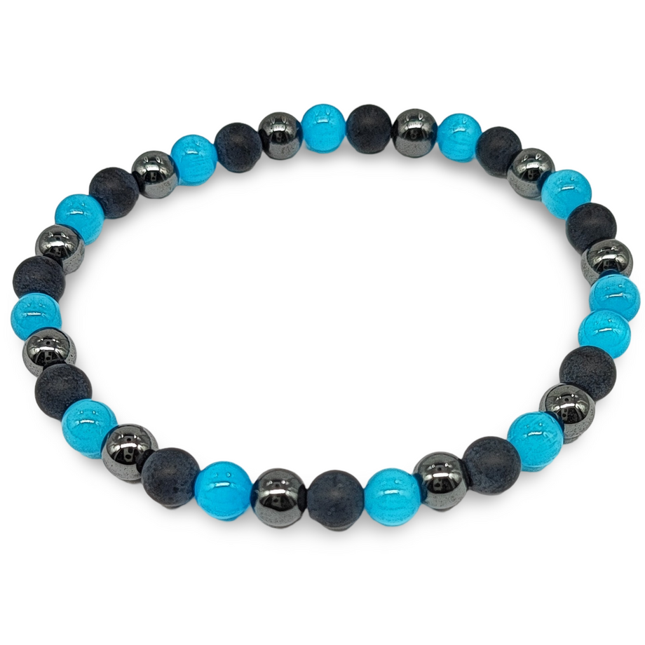 Hematite 2025 agate bracelet