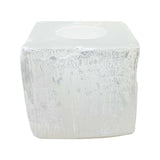 Candle Holder -Selenite Cube