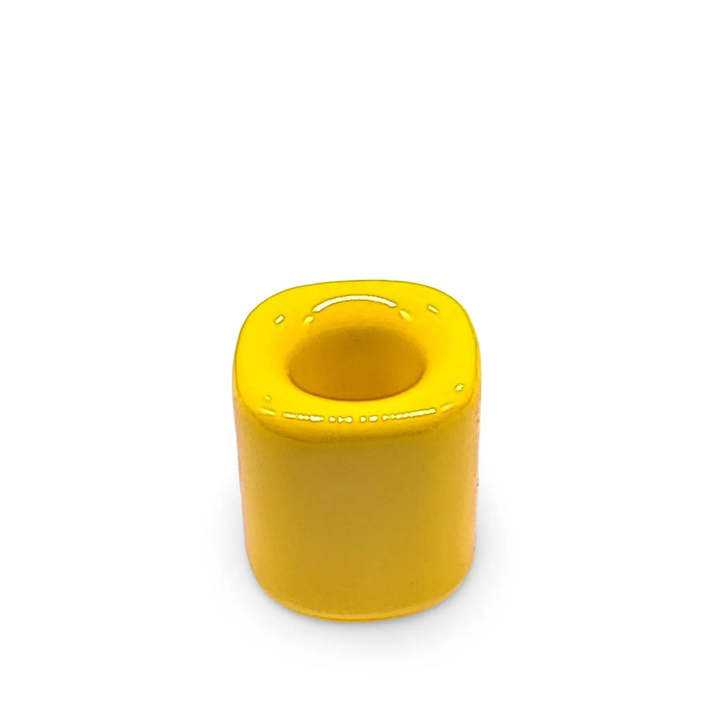 Candle Holder - Ceramic - Color Choices Yellow