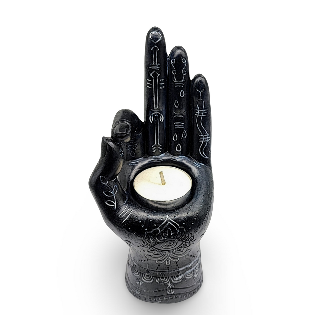 Candle Holder -Resin -Third Eye