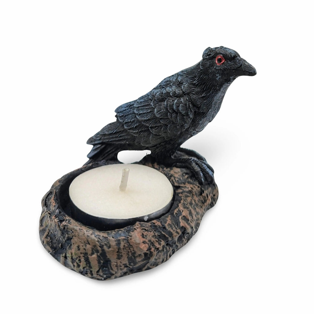 Candle Holder -Tealight -Raven