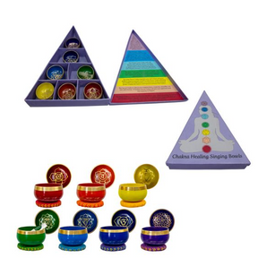 Singing Bowl - Mini Singing Bowl Set - 7 Chakras