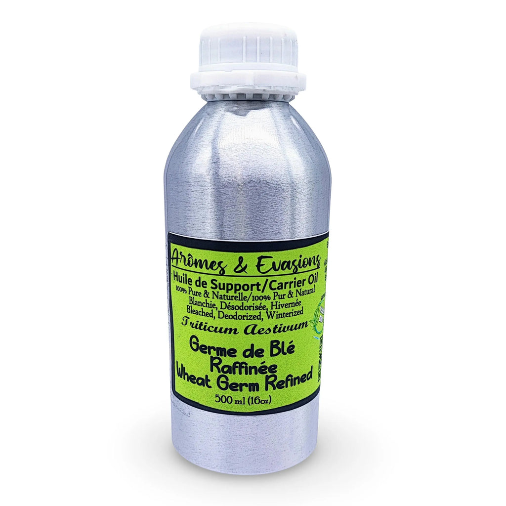 Carrier Oil -Wheat Germ -Refined -Bleached -Deodorized -Winterized 500 ml