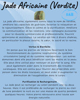 Descriptive Cards - Precious Stones & Crystals - African Jade (Verdite)