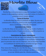 Descriptive Cards - Precious Stones & Crystals - Blue Howlite