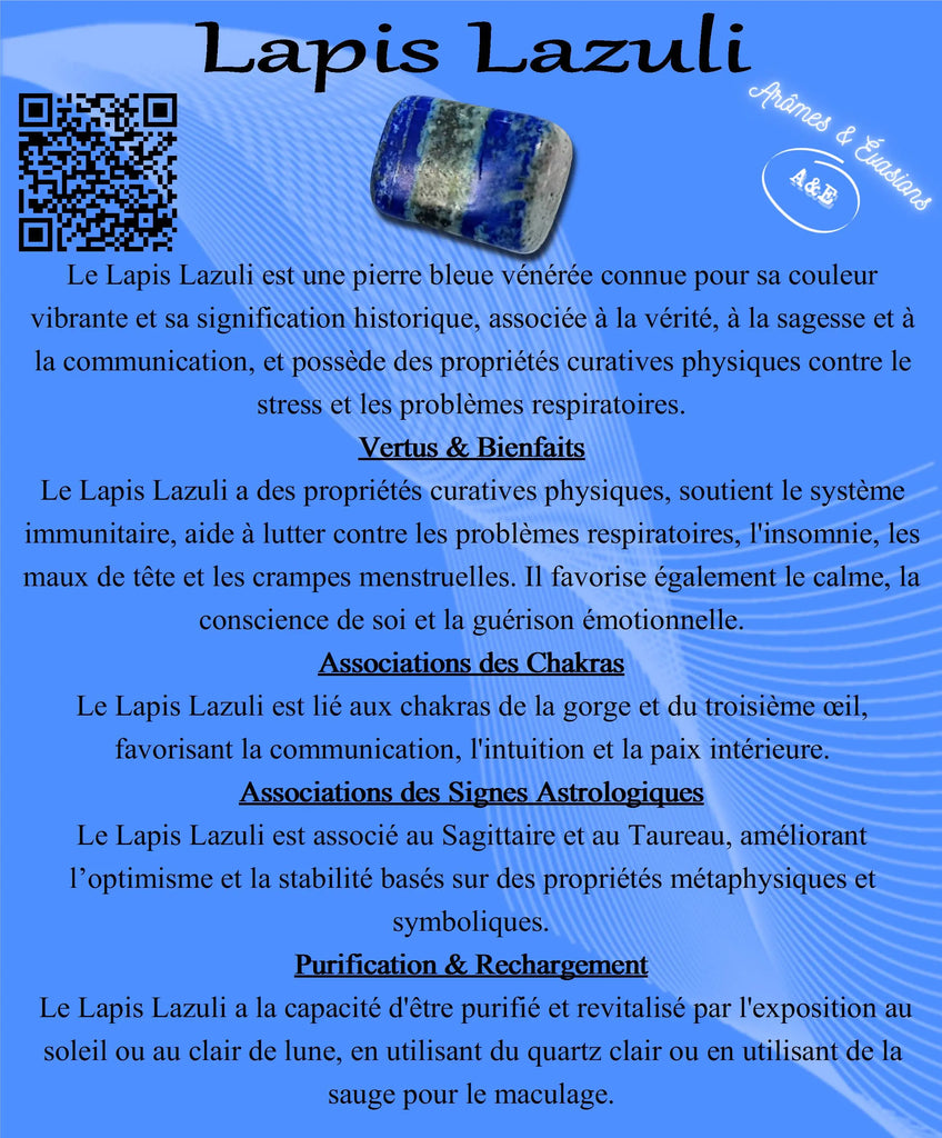 Descriptive Cards -Precious Stones & Crystals -Lapis Lazuli