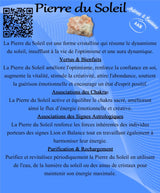 Descriptive Cards -Precious Stones & Crystals -Sunstone