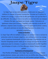 Descriptive Cards -Precious Stones & Crystals -Tiger Jasper