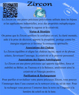 Descriptive Cards -Precious Stones & Crystals -Zircon