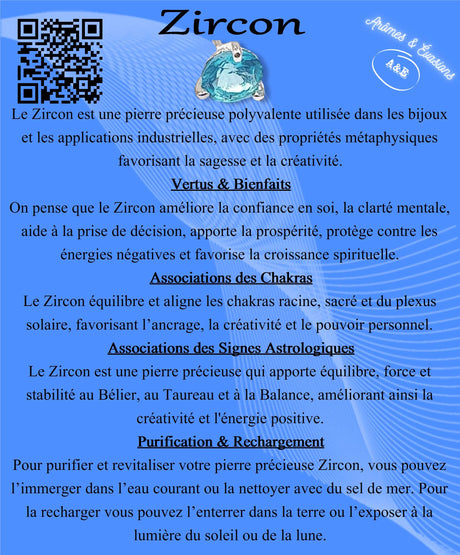 Descriptive Cards -Precious Stones & Crystals -Zircon