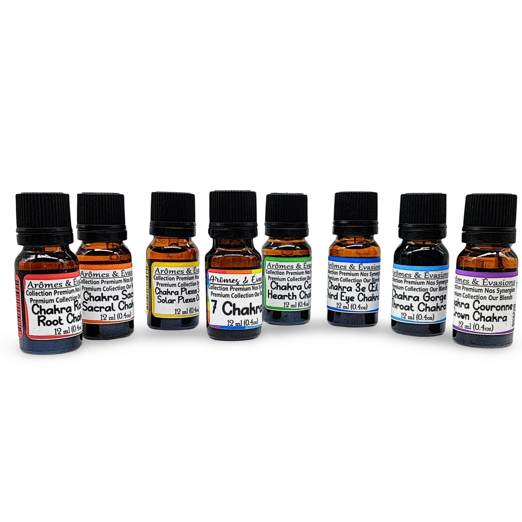 Essential Oil -Premium Collection -Complete 7 Chakras Gift Set