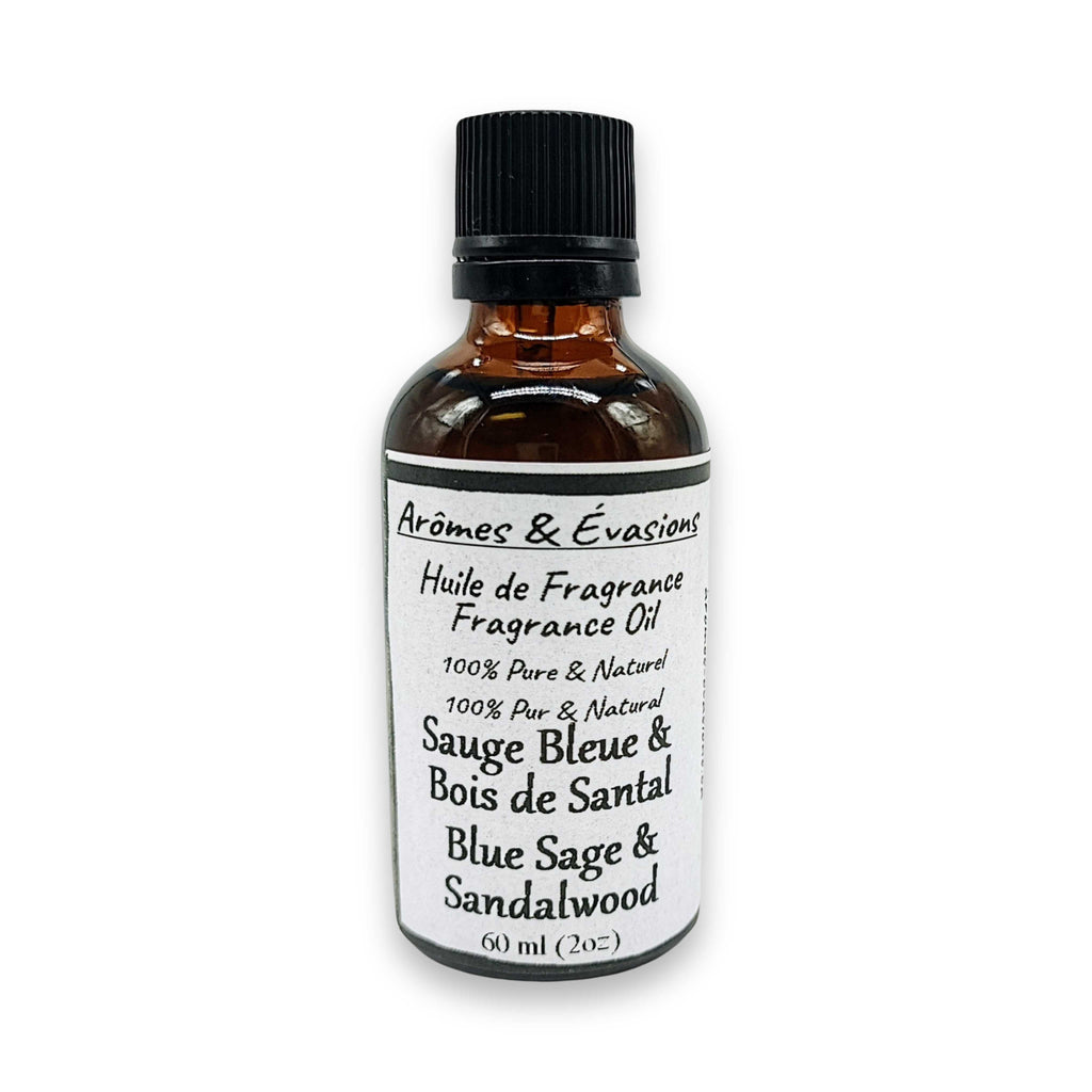 Fragrance Oil -Blue Sage & Sandalwood 60 ml