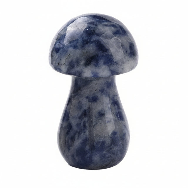 Stone - Blue Spot Jasper - Sculpture - Mushroom