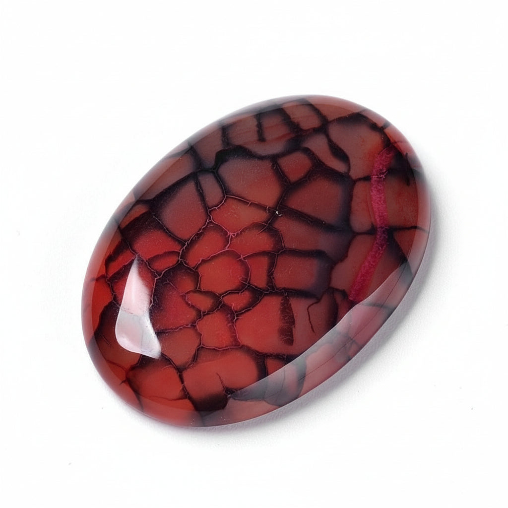 Palm Stone - Natural Dragon Veins - Tumbled