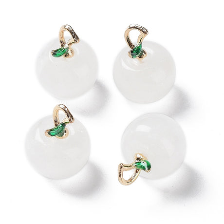 Necklace - Crystal Quartz - Apple Shape