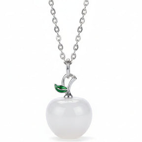 Necklace - Crystal Quartz - Apple Shape