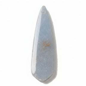 Necklace - Natural Angelite - Drop Shape